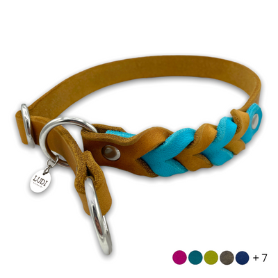 Zugstopp Halsband „Side by Side“ - LUDI Handmade
