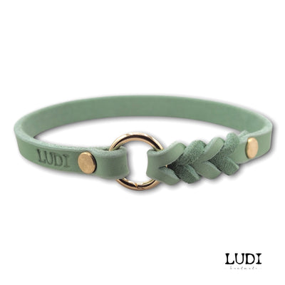 Halsband für Hundemarken "Becci" - LUDI Handmade